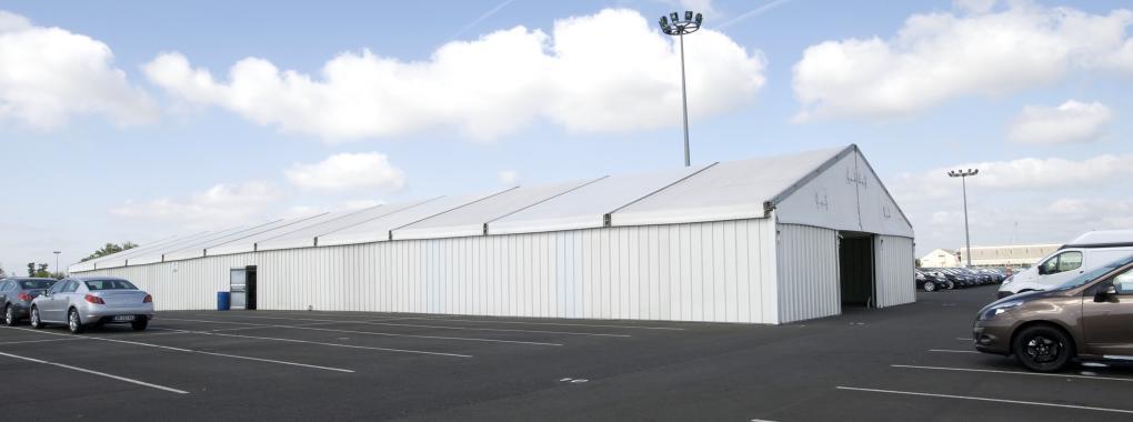 Tente industrielle Spaciotempo