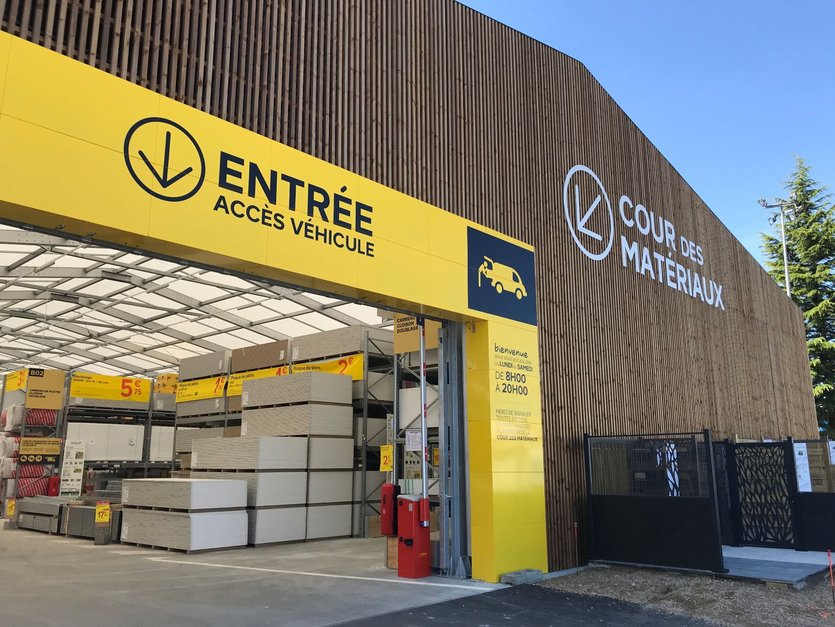 Quand un magasin de bricolage se rénove...