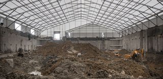 Une structure XXL pour un chantier de dépollution