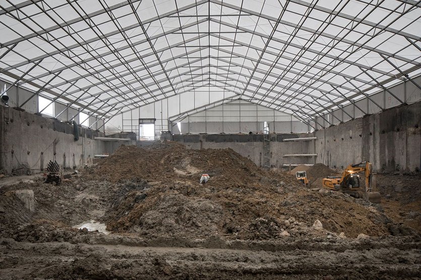 Une structure XXL pour un chantier de dépollution