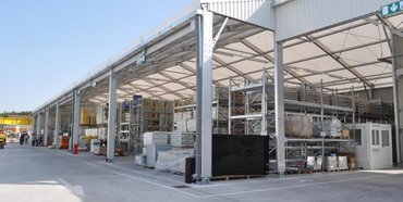 Zone de remise de marchandise