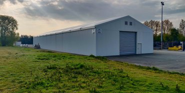 Bâtiment de stockage industriel