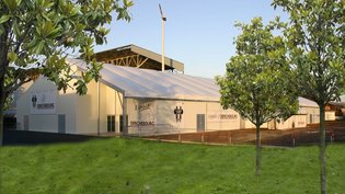 Bâtiment événementielle par Spaciotempo