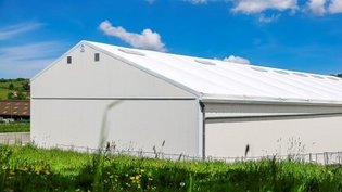 Bâtiment de stockage