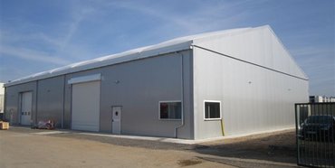 Bâtiment de stockage