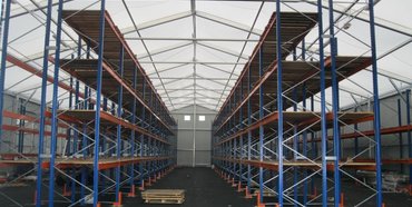 Espace de stockage de matériaux