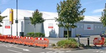 Surface de vente temporaire - M&S