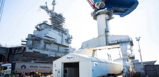 Solution de stockage de pièces détachées du porte-avions Charles de Gaulle