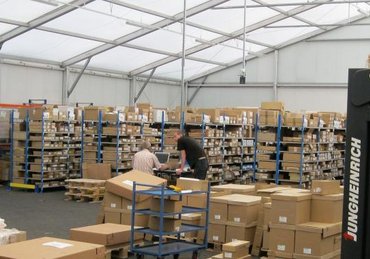 Bâtiments pour la grande distribution - Zone de stockage