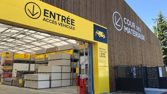 Zone de retrait de marchandises
