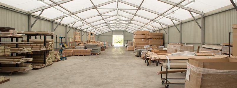 Bâtiment de stockage Spaciotempo