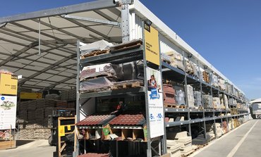 Zone de remise de marchandises