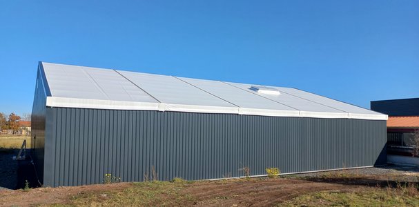 Construction d'un entrepôt logistique