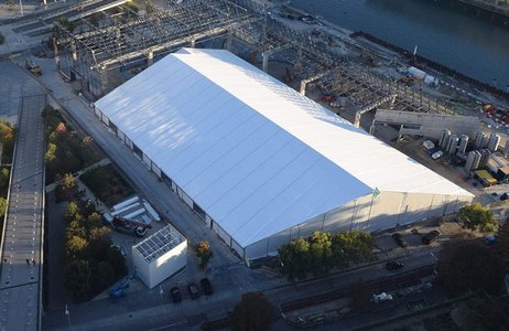 Structure dépollution toile