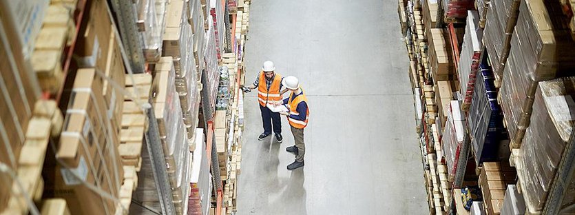 Un bâtiment logistique pour le géant américain du e-commerce Un bâtiment logistique pour le géant américain du e-commerce