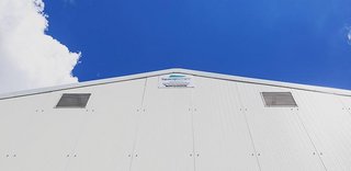 Un bâtiment démontable pour des déchets à valoriser