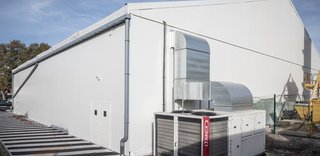 Un magasin relais pour un distributeur de fournitures professionnelles