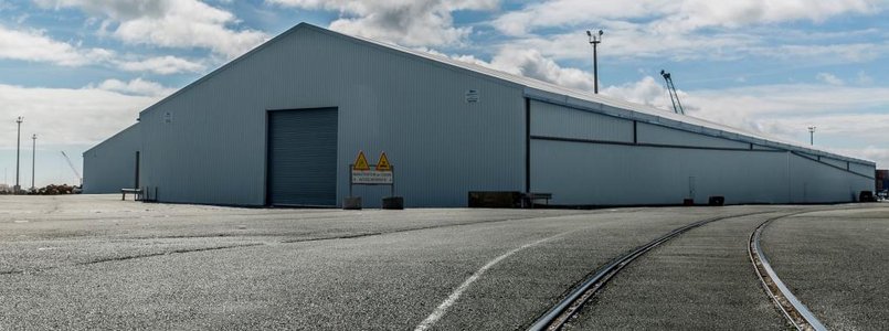 Construction démontable pour l'industrie